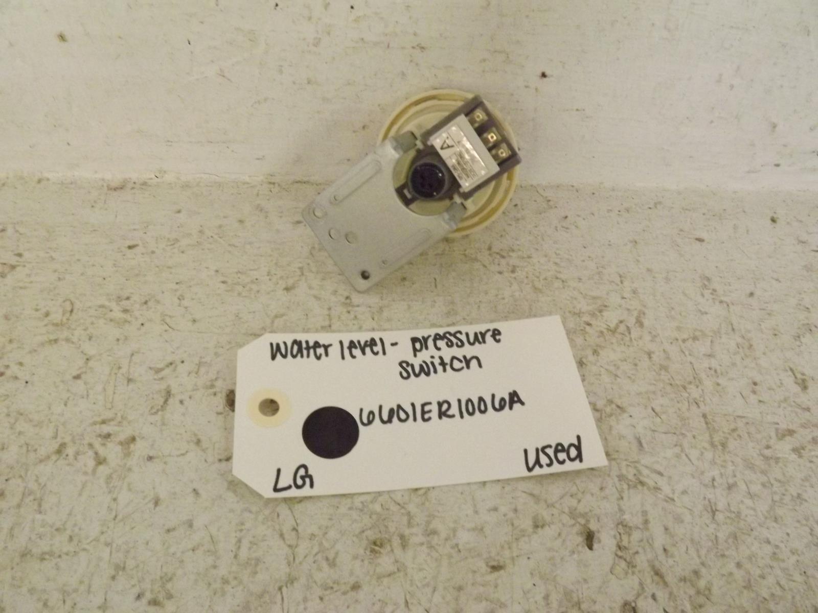 LG Washer 6601ER1006A Water Level Pressure Switch Used LG Washer 6601ER1006A Water Level Pressure Switch Used